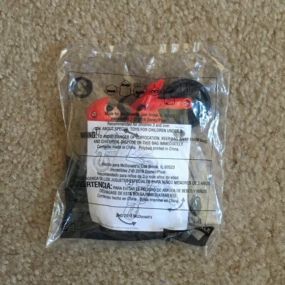 Disney 2018 Incredibles 2 Dash #3, Elasticycle , & Soul Terry #5 Happy Meal Toys - Picture 3 of 7